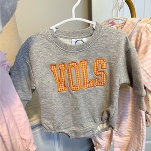Gray VOLS Kids Sweatshirt